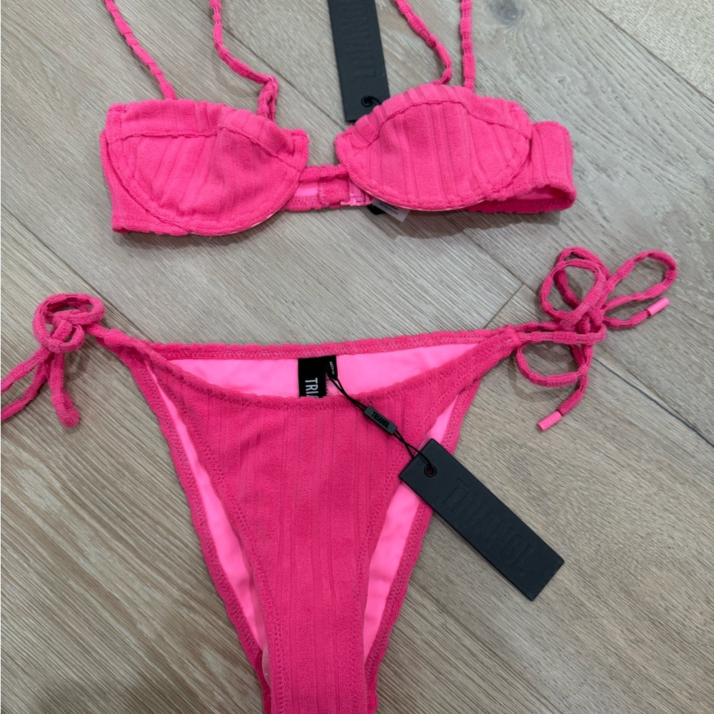 Triangl Swimwear Vibrant Pink Bikini